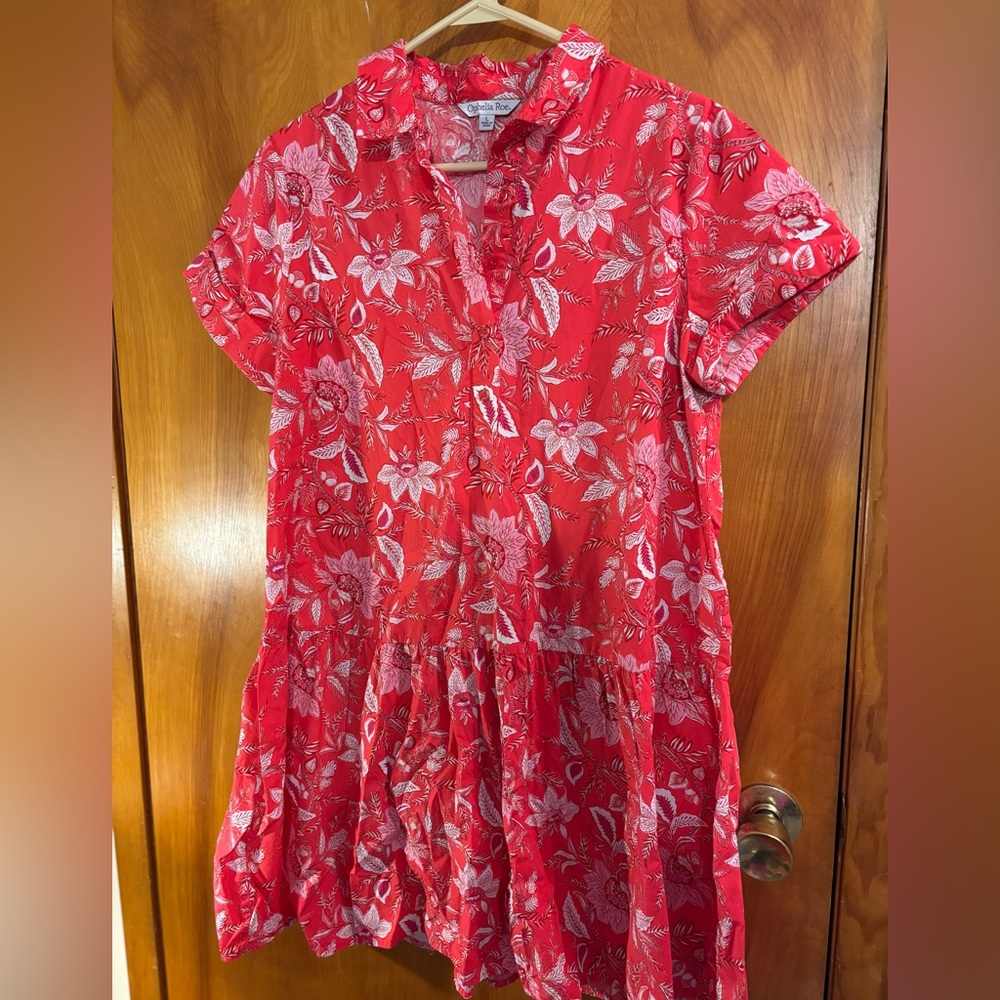 Ophelia & Co. Floral Red Dress